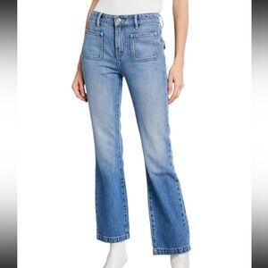 Current Elliott cropped boot jeans